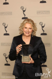 Candice Bergen with her Hall of Fame award.