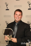 Rod Roddenberry with the Hall of Fame Award he accepted for his father, the late Gene Roddenberry.