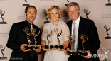 Jose Hernandez, Tara Wallis, Chuck Henry at the LA Area Regional Emmys