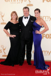 Eric Stonestreet (C) and guests arrive at the Academy of Television Arts &amp; Sciences 63rd Primetime Emmy Awards