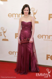 Elizabeth McGovern arrives at the Academy of Television Arts &amp; Sciences 63rd Primetime Emmy Awards