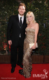 (L-R) Chris Pratt and Anna Faris arrive at the Academy of Television Arts &amp; Sciences 63rd Primetime Emmy Awards