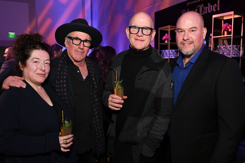 Mona Card, David Steinberg, Randy Barbato and Drew Forni