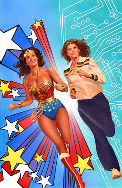 A 40th Anniversary Tribute to The Bionic Woman and Wonder Woman Part 1 ...