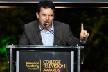 Fred Savage speaks at the 37th College Television Awards at the Skirball Cultural Center on Wednesday, May 25, 2016, in Los Angeles.