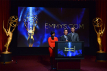 Mindy Kaling, Television Academy CEO Bruce Rosenblum, Carson Daly