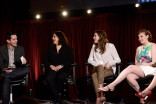 Dave Karger, Ilene S. Landress, Allison Williams, Lena Dunham