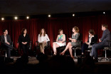 Dave Karger, Ilene S. Landress, Allison Williams, Lena Dunham, Jemima Kirke, Zosia Mamet, Andrew Rannells