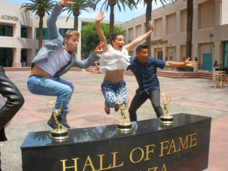 Derek Hough, Tabitha D&#039;umo and Napoleon D&#039;umo