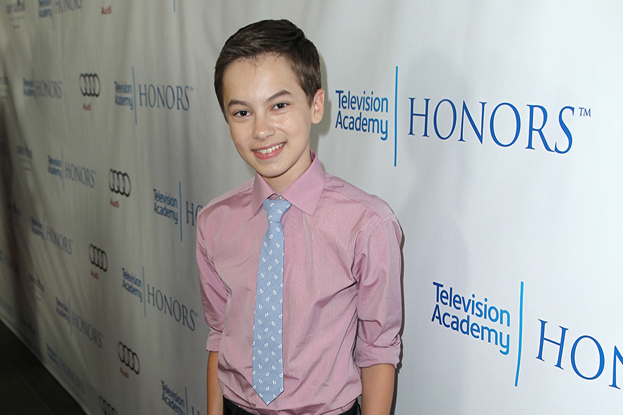 Hayden Byerly (The Fosters) arrives for the Seventh Annual Television Academy Honors in Beverly Hills, California. 