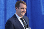 Producer Brendan Fitzgerald (Vice) accepts a Television Academy Honors award at the seventh annual Honors ceremony in Beverly Hills, California.