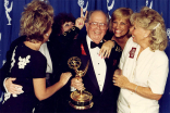 Hank Rieger with friends after receiving the Syd Cassyd Founders Award