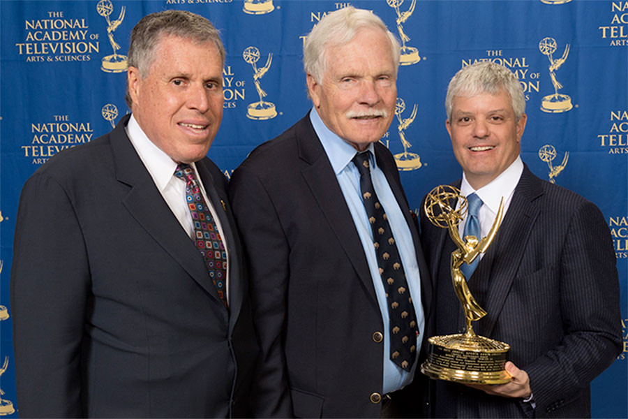Malachy Wienges, Ted Turner, David Levy