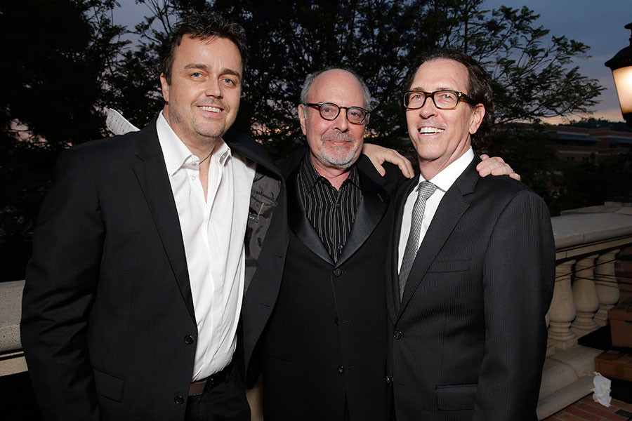 Sean Callery (24, Homeland, Elementary) and SCORE! Producer, Mark Snow (The X-Files, Millennium), Recipient of the Career Achievement Award from the Television Academy Music Peer Group, and Walter Murphy (House of Cards)