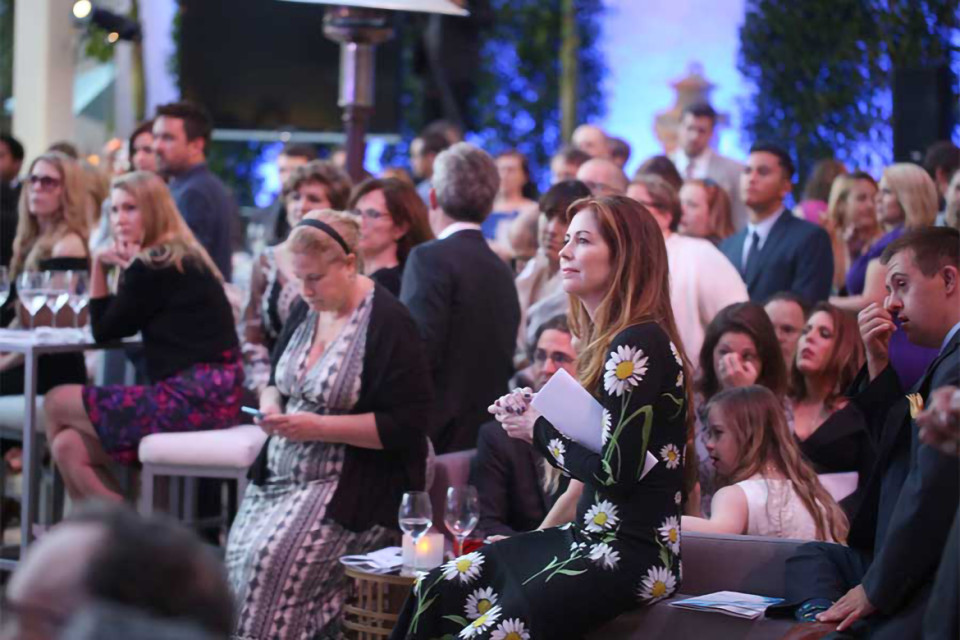 The audience watches the presentations at the 2016 Academy Honors on Wednesday, June 8 at the Montage Hotel in Los Angeles, California. 