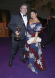 Matthew Cotter and Courtney Cotter at the Governors Gala at the 2022 Creative Arts Emmy Awards