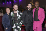 Dewey Do, Bobby Berk, Carlos Medel and Karamo Brown at the 2022 Creative Arts Emmy Awards Governors Gala