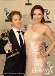 Seth Green and Clare Grant at the 62nd Primetime Creative Arts Emmy Awards
