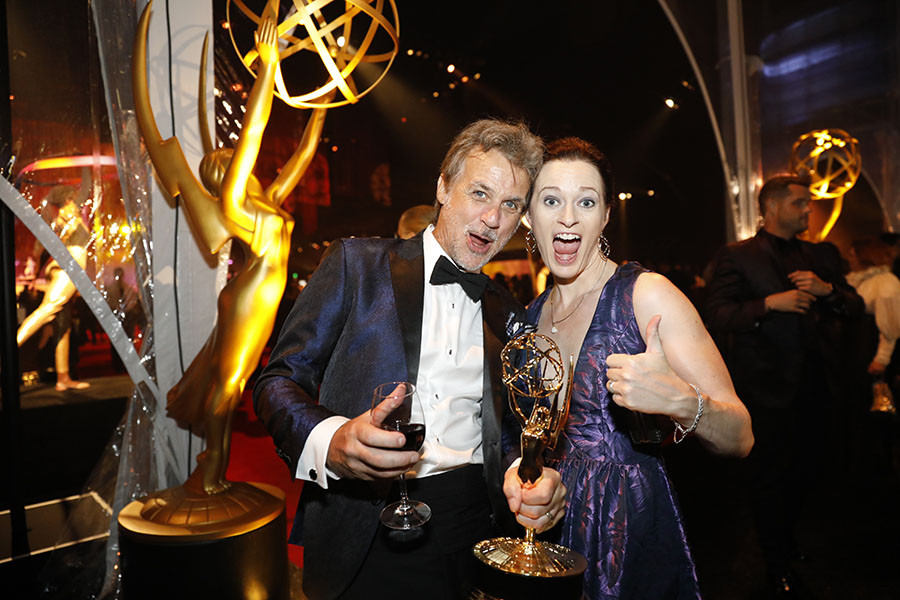 Jeffrey Wilhoit and Jane McKeever at the 2019 Creative Arts Ball.