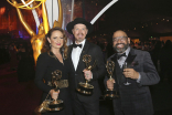 The Star Trek prosthetic makeup team at the 2019 Creative Arts Ball.