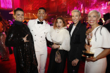 Leslie Highland, Charlie Barnett, Natasha Lyonne, Rebecca Henderson and Jenn Rogien at the 2019 Creative Arts Ball.