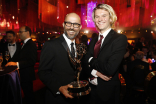 Thomas Schelesny and Hudson Schelesny at the 2019 Creative Arts Ball. 