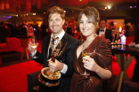 Luke Hull and Kassi Koufaki at the 2019 Creative Arts Ball. 