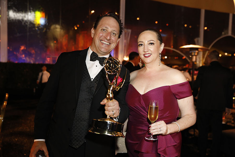 John Matter and Rachel Matter at the 2019 Creative Arts Ball. 