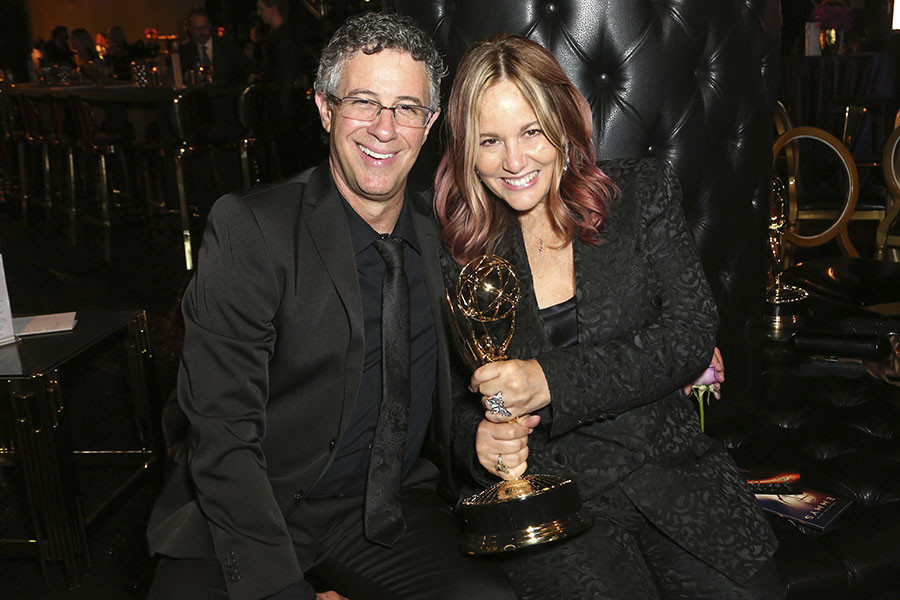 Robin Urdang and guest at the 2019 Creative Arts Ball. 