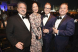 Frank Scherma, Cari Scherma, Maury McIntyre and Patrick Welbern at the 2019 Creative Arts Ball. 