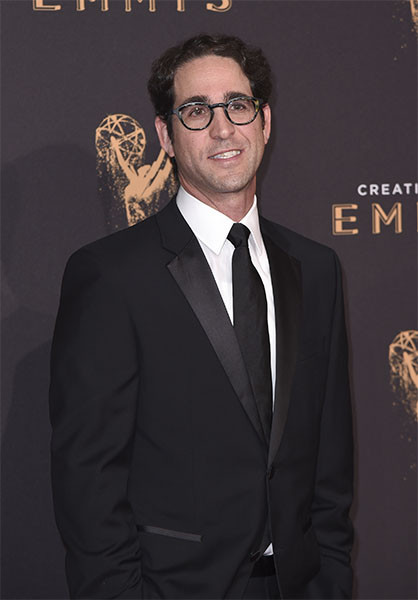 Gil Goldschein on the red carpet at the 2017 Creative Arts Emmys.