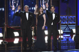 Ernst &amp; Young accountants on stage at the 2017 Primetime Emmys.