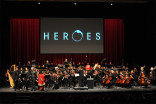 Orcehstra and chorus perform music from Heroes