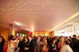 Guests enjoy the lobby of the new Wolf Theatre at the Television Academy’s 70th Anniversary Gala and Opening Celebration for its new Saban Media Center on June 2, 2016