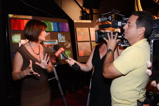 Sequoia Productions event producer Cheryl Cecchetto at the Television Academy&#039;s 66th Emmy Awards Governors Ball Sneak Peek press preview.