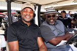 Derek Fisher and host Cedric the Entertainer