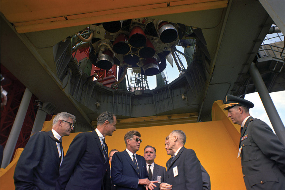 jfk nasa photo