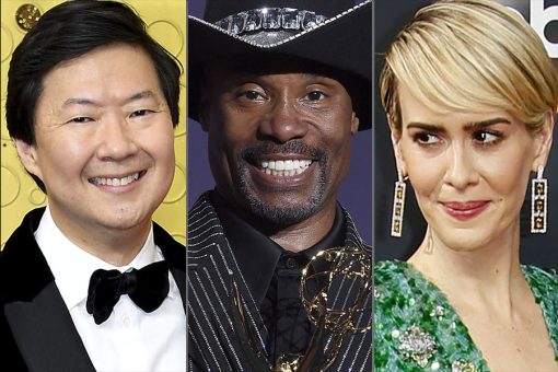 Ken Jeong, Billy Porter, and Sarah Paulson