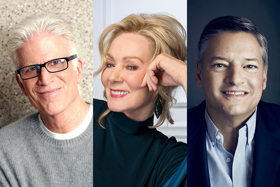 Ted Danson, Jean Smart, and Ted Sarandos