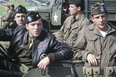 Damian Lewis as Captain Winters in Band of Brothers