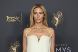 Brittany Snow of The Hunting Wives in the Media Center at the 2025 Creative Arts Emmy Awards