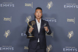 John Koyama of The Boys in the Media Center at the 2025 Creative Arts Emmy Awards