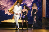 Justine Lupe and Jackie Tohn and Timothy Simons of Nobody Wants This onstage at the 2025 Creative Arts Emmy Awards