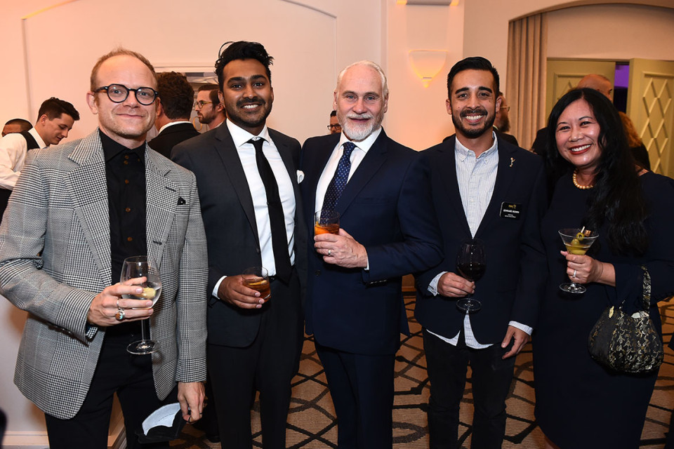 Jimmy Fusil, Girish Balakrishnan, Andrew Fowler, Edward Bonin and Christina Lee Storm