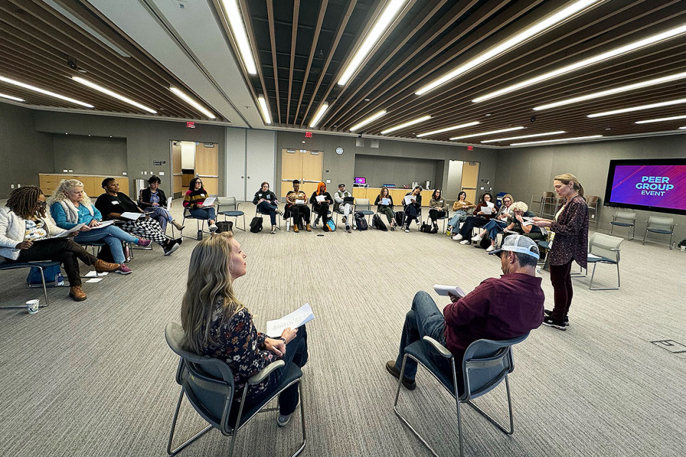 Directors convene for the three-day workshop.