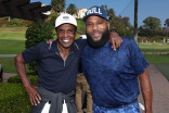 Sugar Ray Leonard and Anthony Anderson