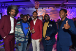 Bill Hudson, Nasir Kenneth Ferebee, Alain Fleury, Davone Alexis and Charles Little II