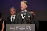 Peter Thompson accepts the Emmy for the development of LucidLink