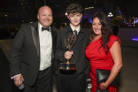 Adolescence's Owen Cooper with his parents Andy and Noreen Cooper