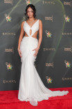 R'Bonney Gabriel poses in the press room during night one of the 78th Emmy Awards